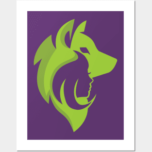 Wolf Woman Posters and Art